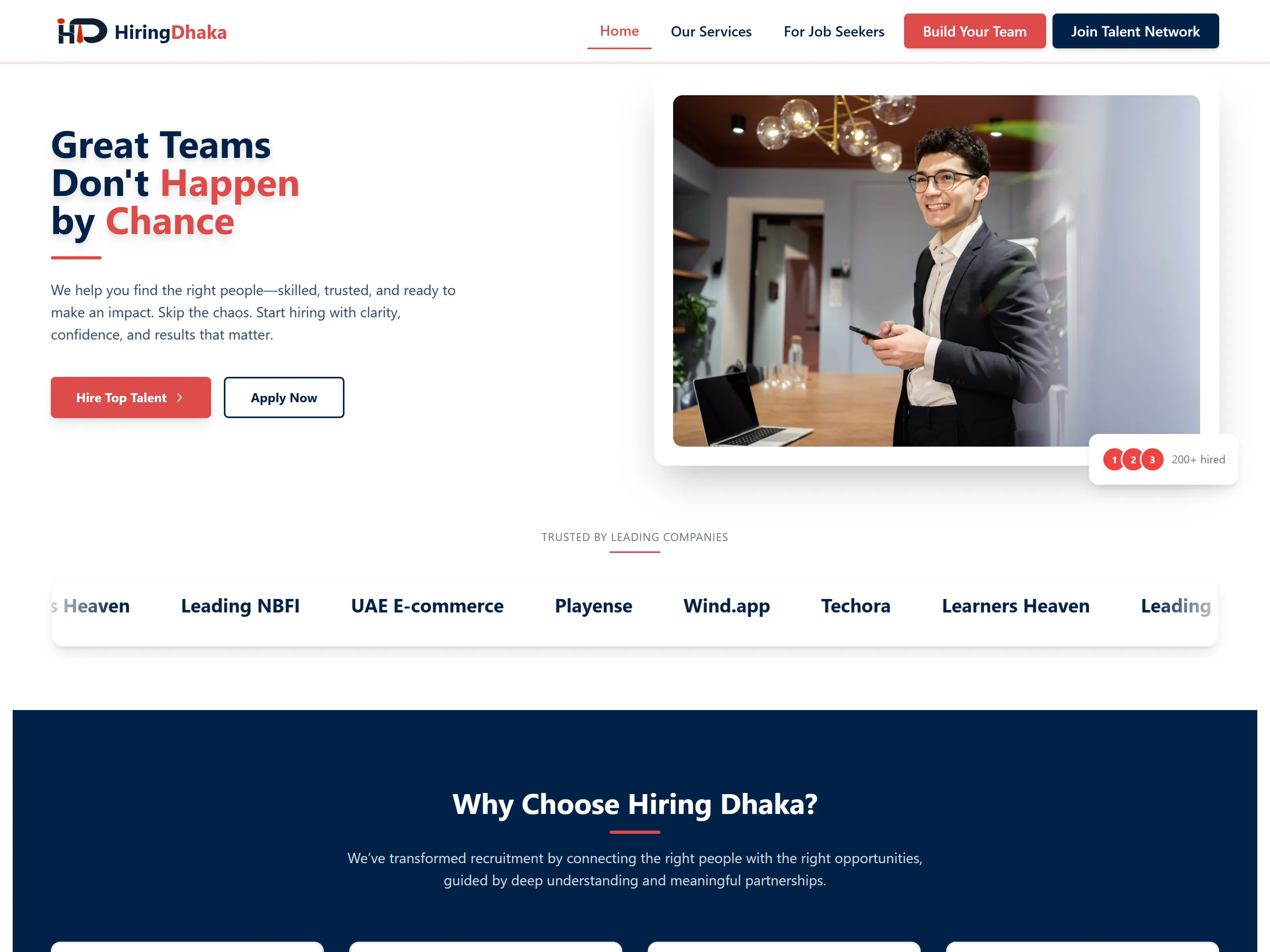 Hiring Dhaka